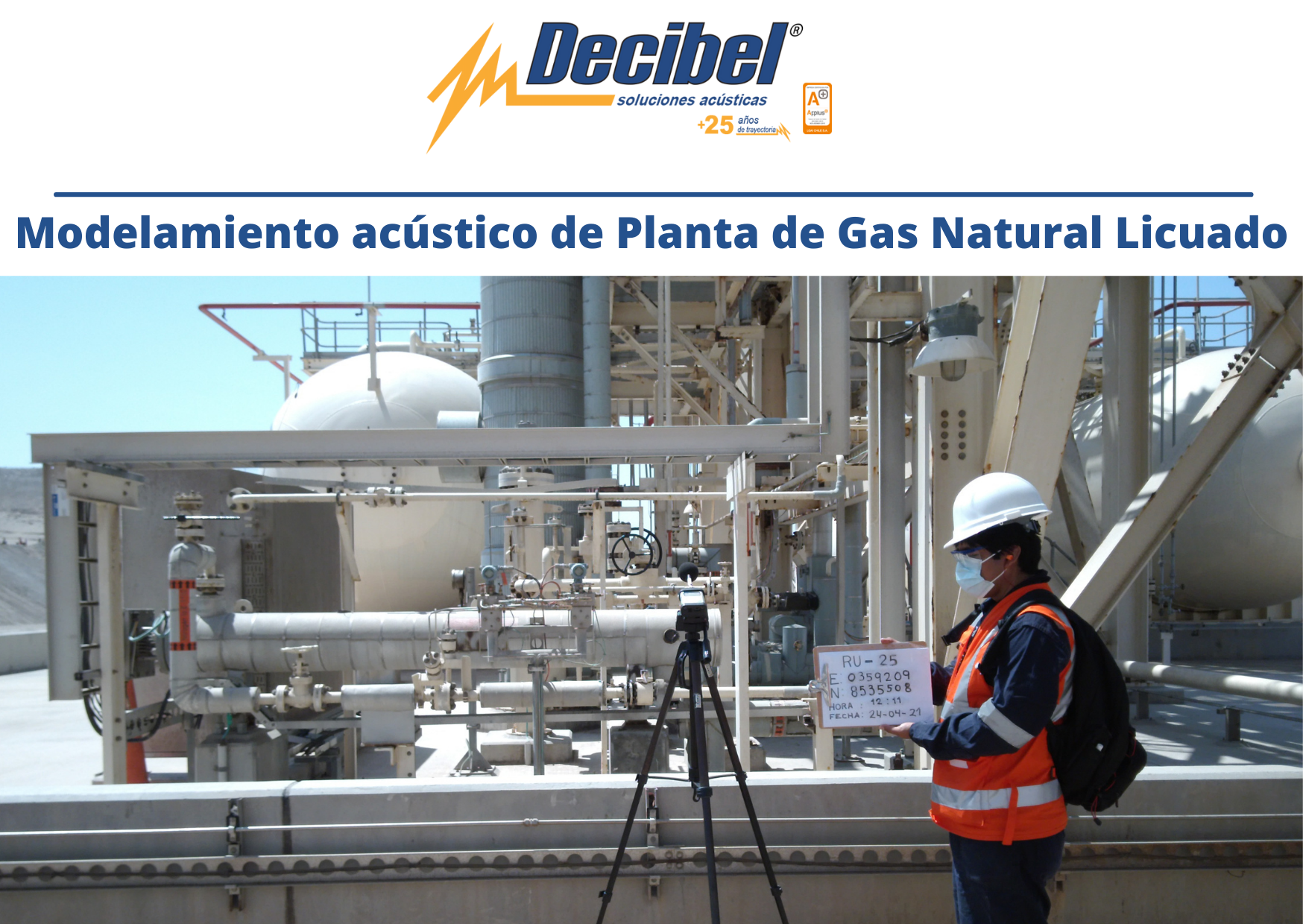 Modelamiento Acústico de Planta de Gas Natural Licuado ubicada en Perú